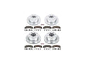 Power Stop 2011 Chevrolet Silverado 2500 HD Front & Rear Z36 Truck & Tow Brake Kit