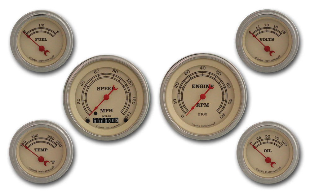 VINTAGE SERIES 6 GAUGE SET