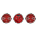 V8 RED STEELIE 3IN ULT/2 - 3IN DUALS