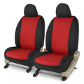 Covercraft 18-24 Jeep Wrangler Endura PrecisionFit Custom Front Row Seat Covers - Red/Black
