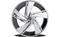 S246 22X9.5 BLANK CHR-PLATED 35MM (