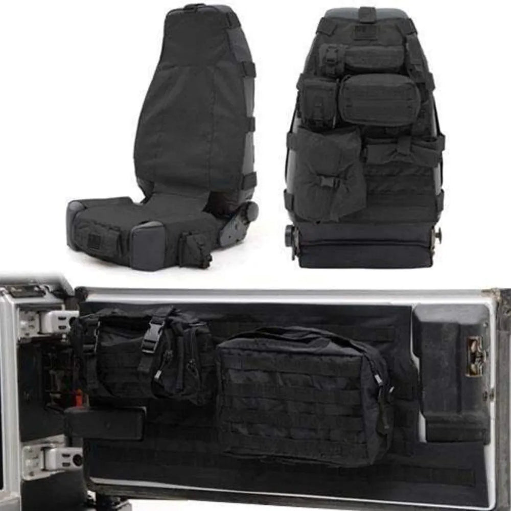 BLACK GEAR SEAT COVER KIT