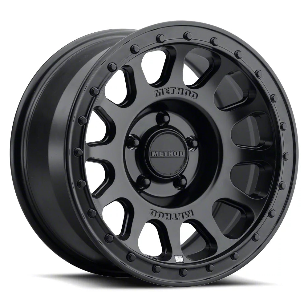 Method MR709 HD Bead Grip 20x 9in / ET12 / 5x5 BP / 71.5mm Bore - Black Wheel