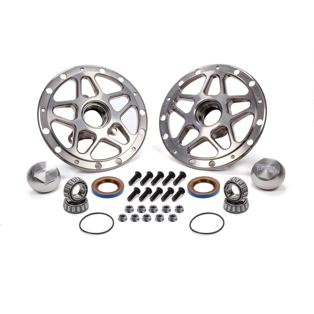 Forged Alum Direct Mount Front Hub Kit Silver