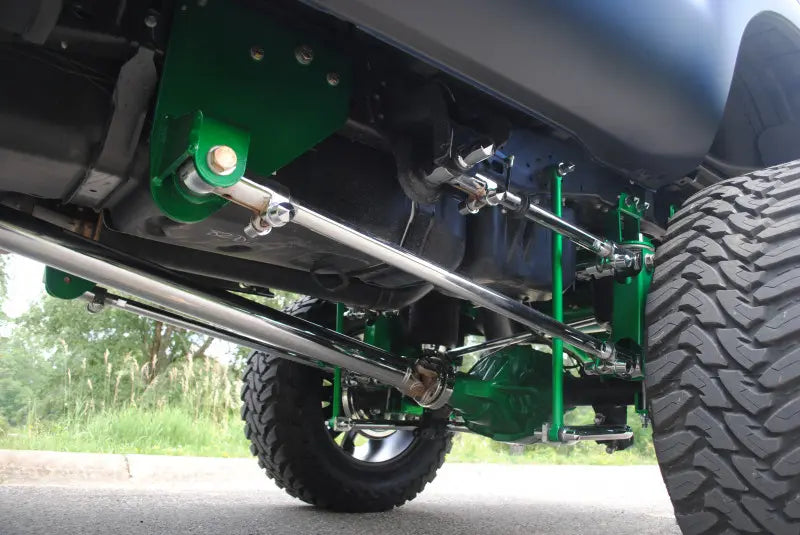 ~(425 lbs. 50X44X31)~ 2018+ Ford F-450 4x4 P U 8-10in 4-Link Front Air Suspension Lift Kit