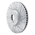 DFC 16-26 BMW 530I Left Front Drilled & Slotted Geoperformance Rotor