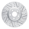 DFC 16-26 BMW 530I Left Front Drilled & Slotted Geoperformance Rotor