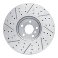 DFC 16-26 BMW 530I Left Front Drilled & Slotted Geoperformance Rotor