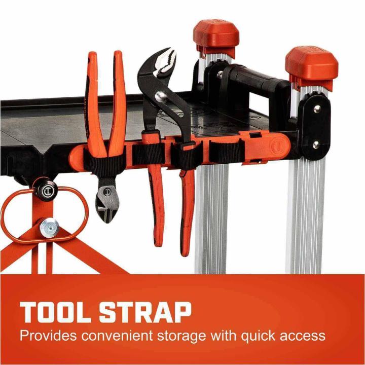 SITERUNNER 3 SHELF FOLDING JOBSITE CART 300LB MAX LOAD