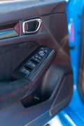 OLM LE Carbon Fiber Window Switch Panel Covers (Set of 4) - 2022 Honda Civic Type R