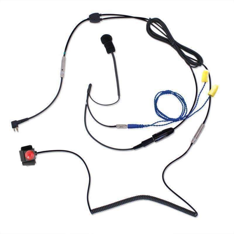 Rugged Radios IMSA 4C Driver Communication Kit for Rugged Kenwood Motorola Vertex Radios Motorola
