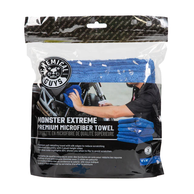 Chemical Guys blue auto part