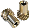Oversize Chevy Distributor Gear, Bronze, +0.006 MSD'S Bronze Oversized Gears Help Obtain Perfect Timing By Meshing To The Camshaft Gear Properly MSD Ignition