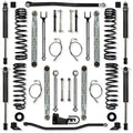 0718 WRANGLER JK 2DR 3.5IN X FACTOR PRO ALUM SYS W/ PB+J LOWER CONTROL ARMS S