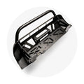 Cali Raised 14-21 Toyota Tundra Crew Max Premium Roof Rack - 52 In Dual Row Combo Beam/No Light
