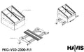VEHICLE-SPECIFIC 23' DOUBLE WIDTH C