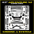 Rock Krawler 2020+ Jeep Wrangler JLU 4DR 4.5in Adventure-X (No Limits) Long Arm Suspension