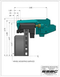 A1256-26 W/BK CAL