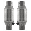 Crossmember Back w H-Pipe Exhaust System 78-88 EL Camino Exc SS Split Rear Dual Exit 2.5 in Intermediate And Tail Pipe Turbo Pro Muffler Hardware Incl Tip Not Incl Catalytic Converter Incl Pypes Exhaust