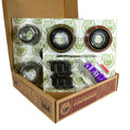 11.25 Dana 80 3.73 Rear Ring Pinion Install Kit 4.375 OD Head Bearing D80 11.25 DANA 3.73 RE