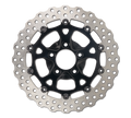 Performance Machine Disc Carr Dominator 320Mm X .20 Ff No O/S Front Black Ano