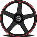 MR116 18X8 5X100/4.5 M-BLK RED-STR 35MM