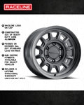 Raceline hardware kit close-up