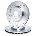 R1 Concepts Brake Rotor- D/S - Silver Fits Renault Alliance
