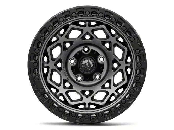 D784 17X9 5X5.0 GMTL M-BLK-RING -12MM