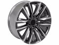24 IN REPLICA WHEEL FITS CADILLAC ESCALADE CA92 GUNMETAL WITH POLISHED FACE 24