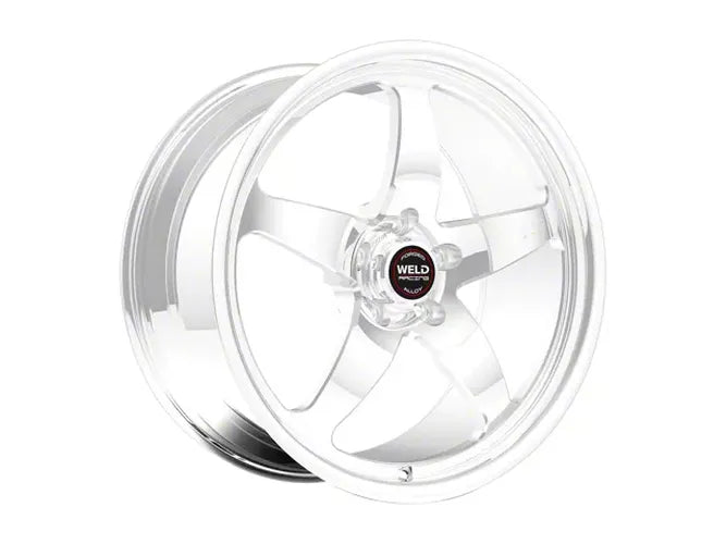 Weld S71 20x9 / 5x120mm BP / 6.3in. BS Polished Wheel (High Pad) - Non-Beadlock