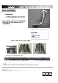 HKS auto part detail