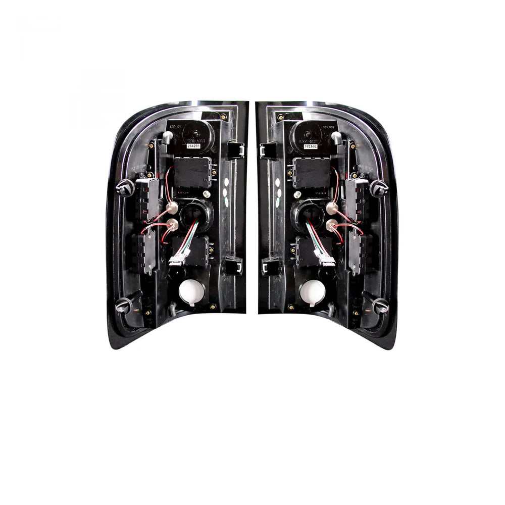 0713 SILVERADO 1500/2500/3500 SIERRA 3500 OLED TAILLIGHTSDRIVE/PASS RED LENS
