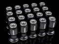 Rays 12x1.50 Formula Lug Nut FN-II Set 20 - Black/Black
