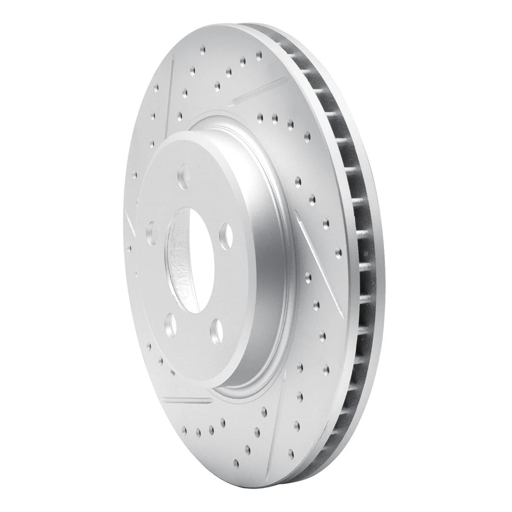 DFC 16-24 Jaguar Xf Front Left Drilled & Slotted Geoperformance Rotor