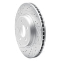 DFC 16-24 Jaguar Xf Front Left Drilled & Slotted Geoperformance Rotor