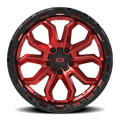 6-135 GRED/GBLK LIP VIS KORUPT