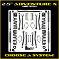 Rock Krawler 07-18 Jeep Wrangler JKU 4DR 2.5in Adventure X System