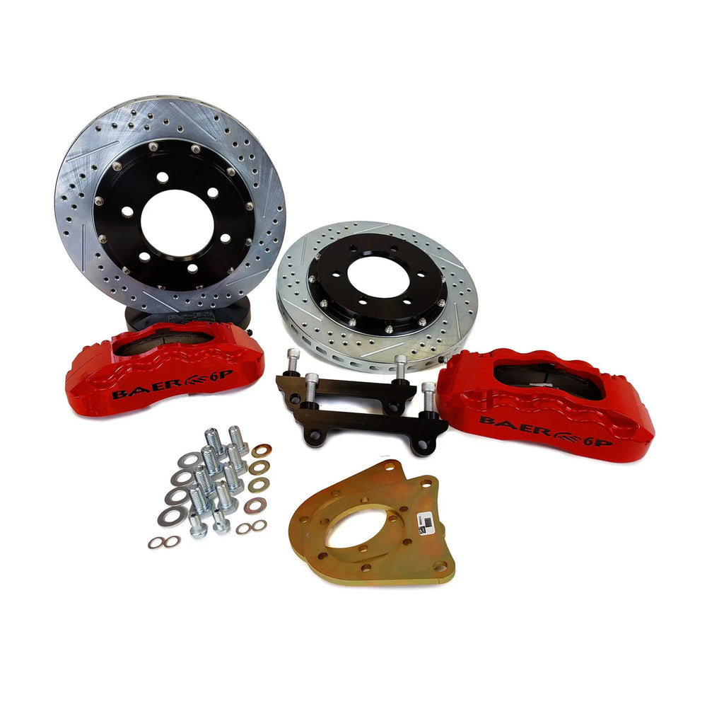 13" Pro+ Brake Sys Frt Slvr 71-91 K/V10