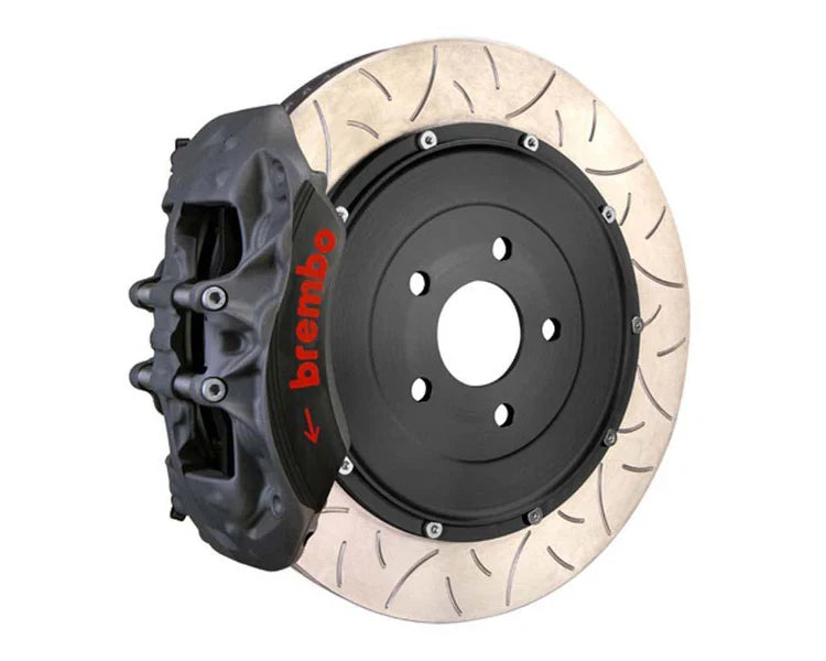 Brembo 99-05 S2000 Front Race BBK 6 Piston FRG 2pc 355x32x53a 2pc Slotted TY5 - Black HA