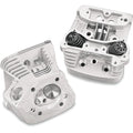 S&S Cycle 84-99 Performance Replacement Low Compression 76cc Cylinder Heads - Wrinkle Black