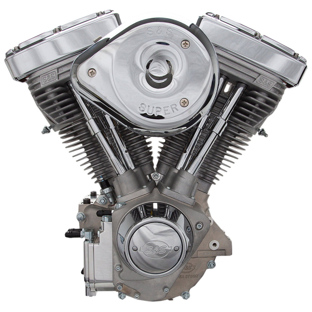 S&S Cycle 84-98 Carbureted Non-Catalyst BT V96R Complete Assembled 50 State Legal Engine - Black