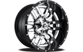 Fuel Wheels black auto part