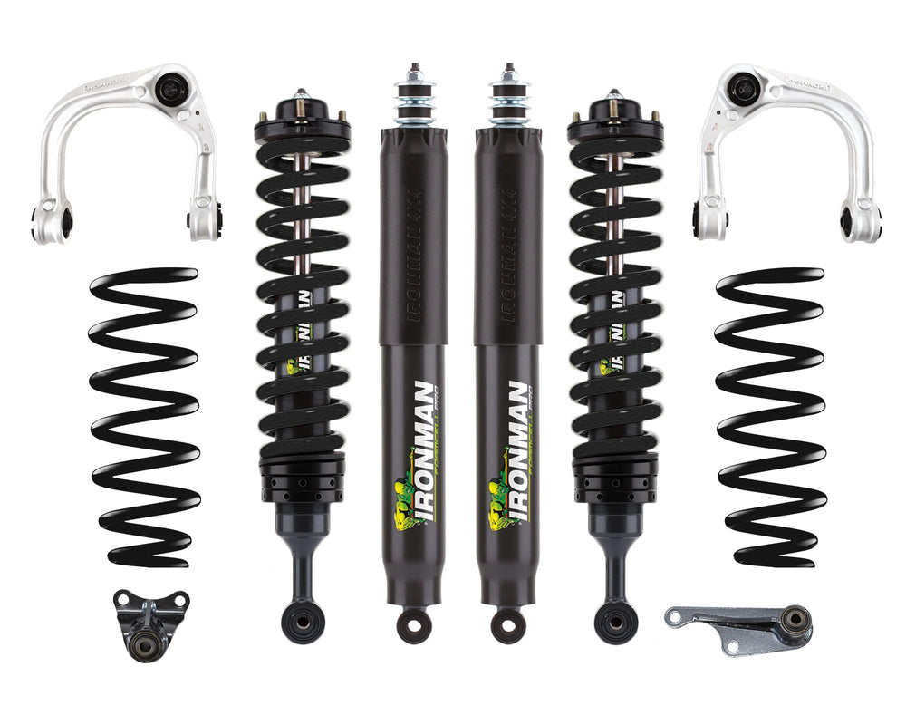 24C TACOMA 3IN FOAM CELL PRO SUSPENSION LIFT KIT STAGE 1 FRONT 3IN/REAR 2IN BLA