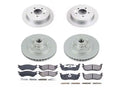 Power Stop 00-02 Ford Expedition Front & Rear Z17 Evolution Geomet Coated Brake Kit