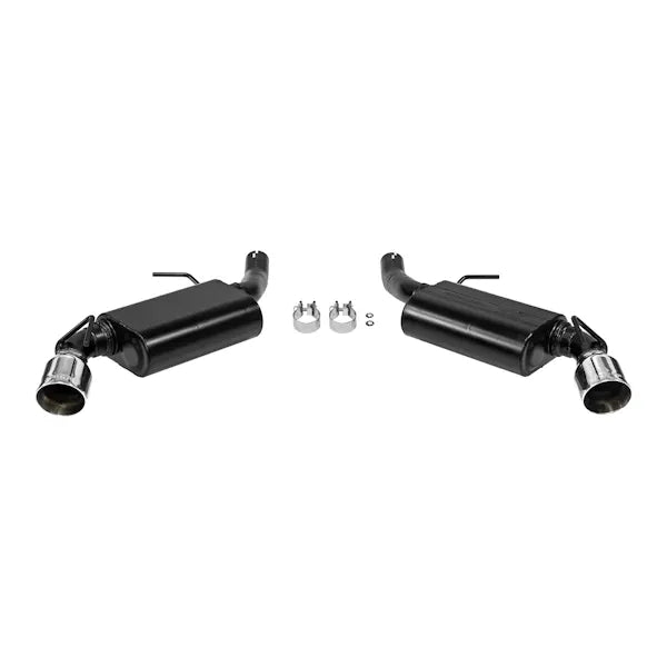 American Thunder Axle-Back Exhaust System Fits 2016-2024 Chevrolet Camaro Lt, Ls Coupes And Convertibles With 3.6L Engine Aggressive To Moderate Sound Flowmaster