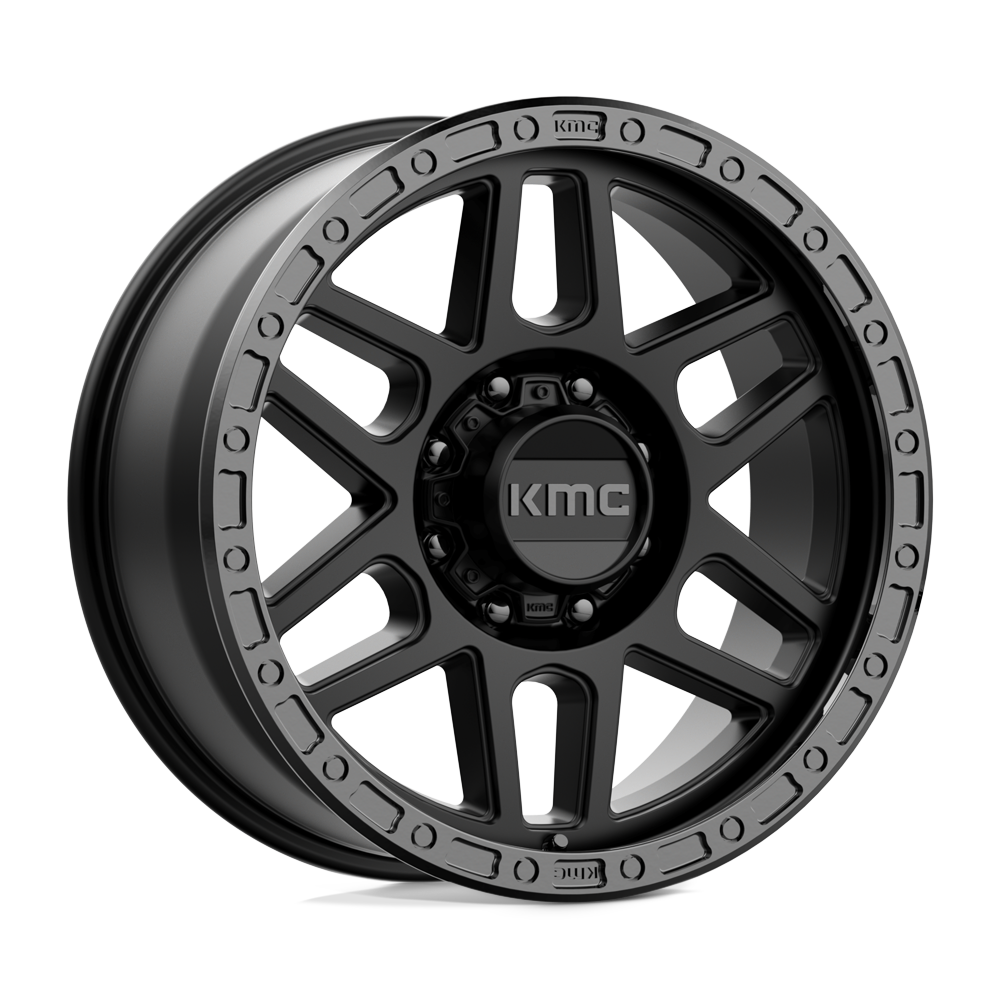 KMC Wheels black auto part