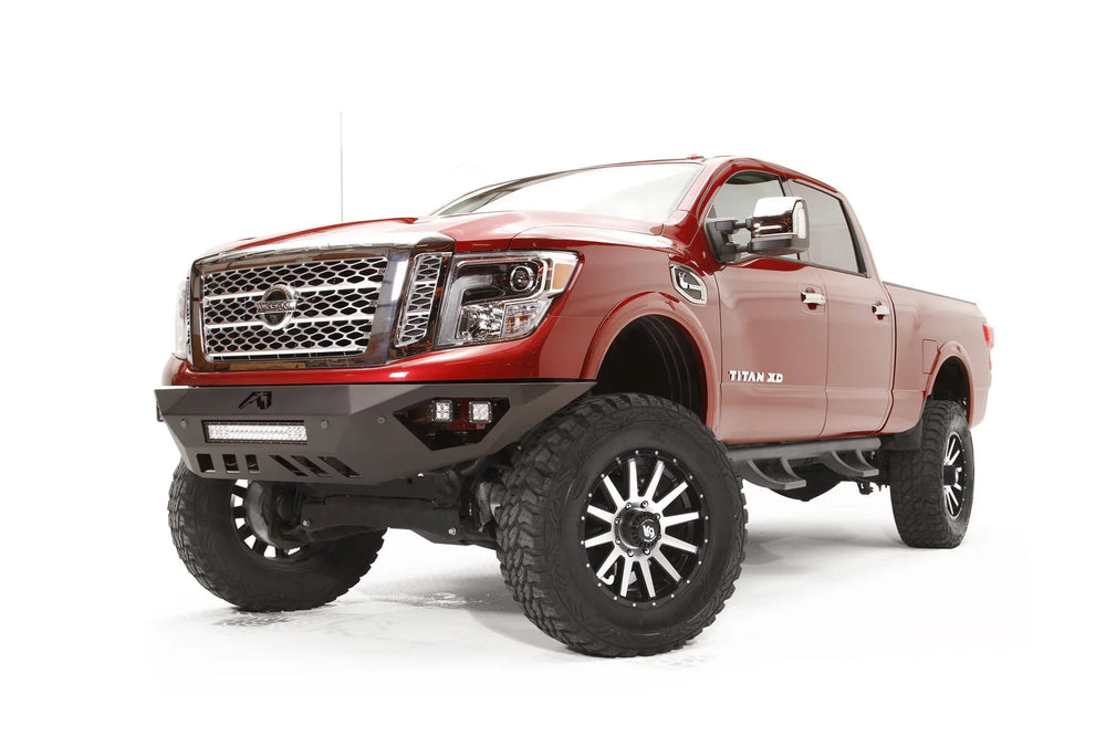 1620 TITAN XD VENGEANCE FRONT SENSOR BUMPER W/ NO GUARD MATTE BLACK