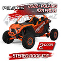 22C POLARIS RZR PROR STEREO TOP