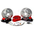 13 Track4 Brake Sys Frt Red 70-71 Ford